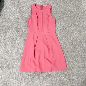 Salmony pink loft sleeveless dress